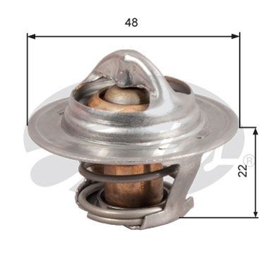 Gates thermostat for vauxhall - gates,