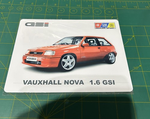 Vauxhall nova gsi red - nova, metal