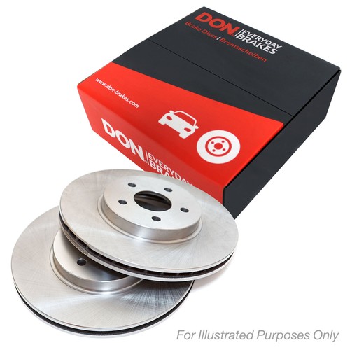 Brake discs vented for opel - 2x,