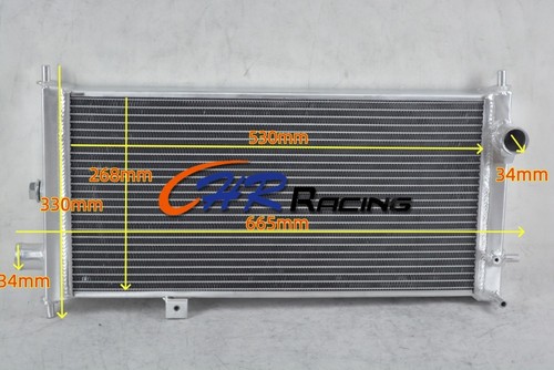 2row alloy radiator for - for, 88-93