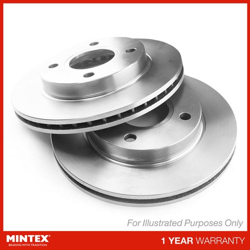 Mintex front brake discs 256mm - mintex,