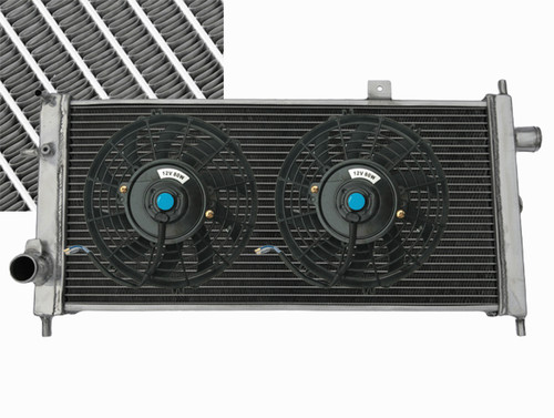 Alu radiator fan - radiator+fan, opel