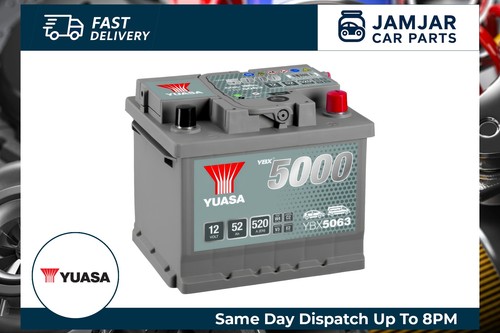 Yuasa car battery 12v 52ah - 12v,