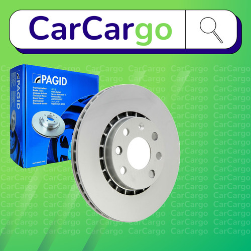 Pagid vented front brake - vented, discs
