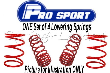 Prosport lowering springs - lowering, 40mm