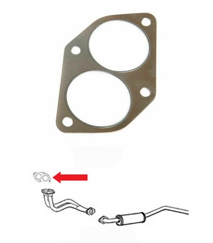 Exhaust downpipe gasket for - exhaust,