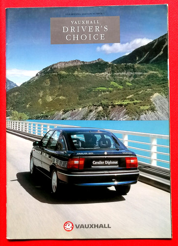 1993 vauxhall brochure inc - brochure,