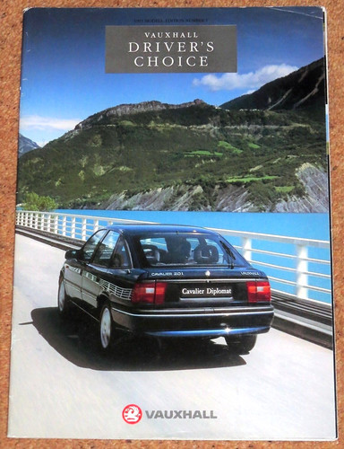 1993 vauxhall brochure inc - vauxhall,