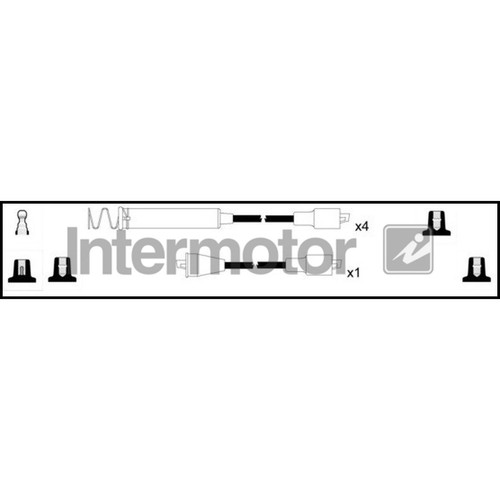 Leads ignition cables kit - ht,