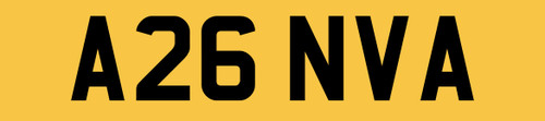 Nova rare digit old - digit, reg