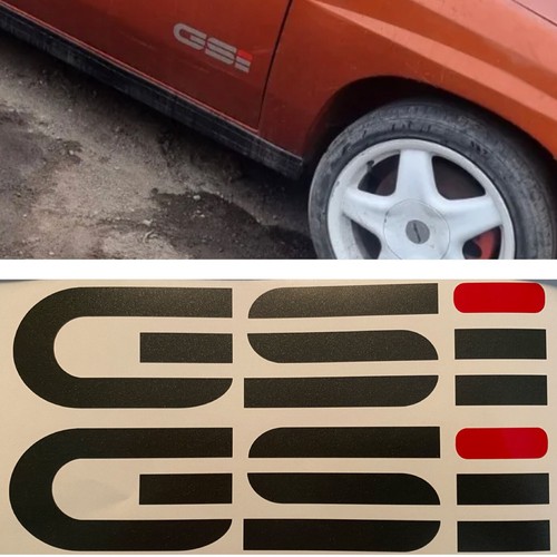 Gsi side door stickers decals - side,