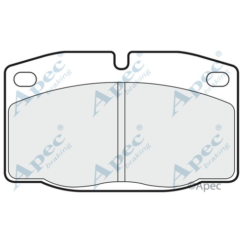 Brake pads set for opel - brake,